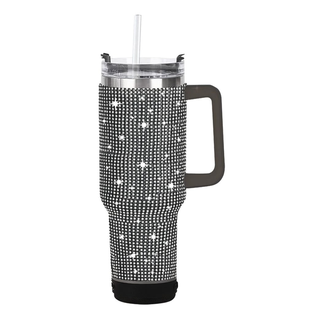 Vibe cup- Rhinestone Bluetooth Tumbler